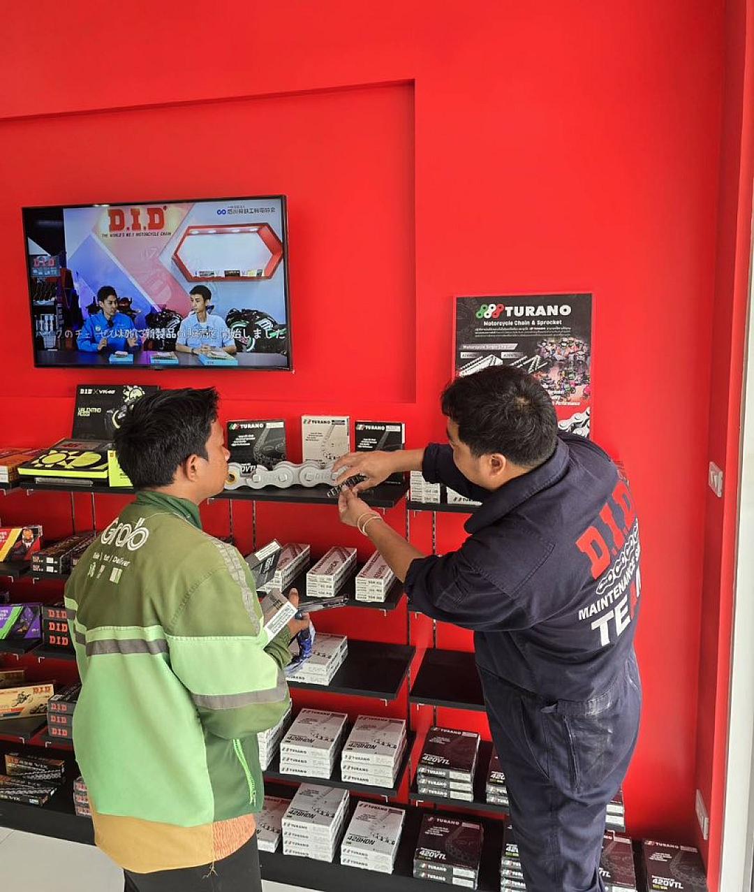 ชุดโซ่–สเตอร์ TURANO พร้อมบริการติดตั้ง ที่ DID Service Center