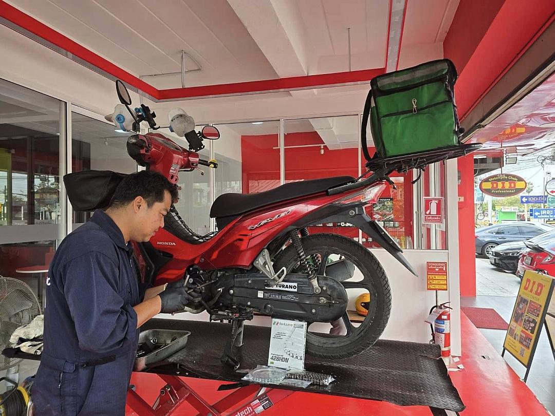 D.I.D แนะนำชุดโซ่สเตอร์ Turano รุ่น 420 และ 428 พร้อมให้บริการที่ DID Service Center