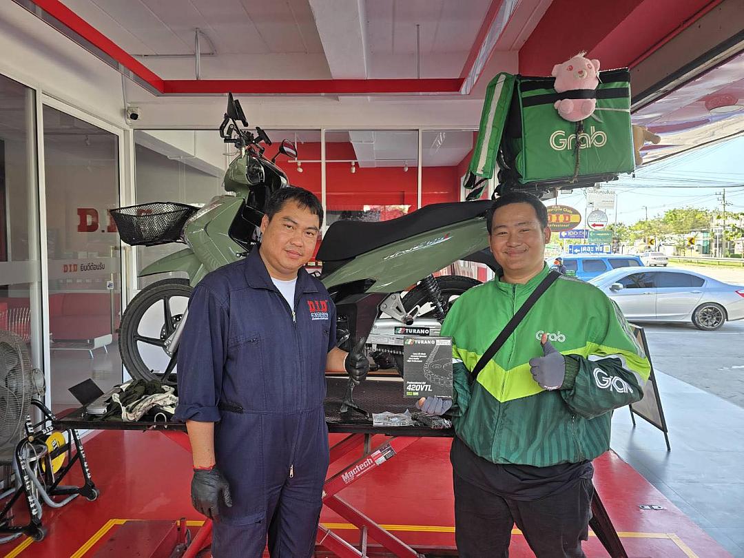 DID Service Center พร้อมให้บริการ เปลี่ยนชุดโซ่สเตอร์ TURANO โดยช่างผู้เชี่ยวชาญ